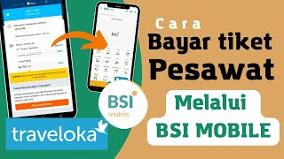 Cara Bayar Tiket Pesawat Lewat BSI Mobile [upl. by Ylelhsa]