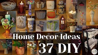 𝟯𝟳 Home organization and decoration ideas 2024  DIY home decor with waste material  DIY crafts [upl. by Konyn37]