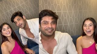 Sidharth Shukla Shenaaz Gill ने Fans से की LIVE बात आपस में ना लड़ने की अपील की  Shudh Manoranjan [upl. by Eniluj860]