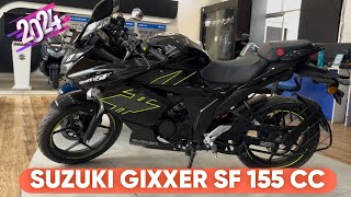 Suzuki gixxer SF 155 CC model 2024 new launch on road price emi down payment lucknow all over [upl. by Jordan899]