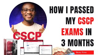 How I Prepared and Passed the CSCP Exam in Just 3 Months 2022 [upl. by Airotkciv319]