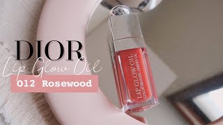 Dior Addict Lip Glow Oil Rosewood Review [upl. by Loraine]