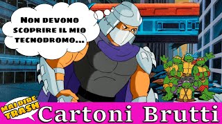 TARTARUGHE NINJA 🐢 Cartoni Brutti  con DARIO AUGUSTO QUARTO [upl. by Zeke206]