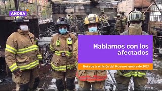 Un incendio consumió tres casas en Chapinero  Emergencias [upl. by Tirreg]