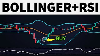 Bollinger Bands  RSI Trading Strategy That Works in Forex Crypto amp Stocks [upl. by Nyraa]