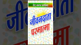 Powerful Prayer Mantra  जीवनदाता परमात्मा से प्रार्थना Yajurveda Mantra  Vedas  Aryasamaj Indore [upl. by Arahahs]