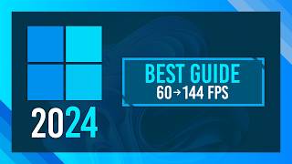 2024 Ultimate Windows Gaming Performance Optimization [upl. by Ardnajela856]