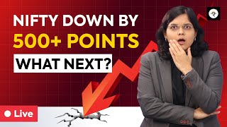 Buy the DIP or Wait  Nifty Correction Analysis  CA Rachana Ranade [upl. by Aliuqahs]