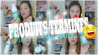 💄PRODUITS TERMINES💄  Ouiencore😂 Je rachète ou pasVisagecorpscheveux [upl. by Eneladgam]