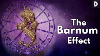 Barnum Effect  The Psychology behind Horoscopes amp Personality Quizzes  Dynamic Science [upl. by Madge586]