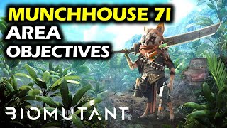 Munchhouse 7I Superb Loot Locations  Area Objectives  Biomutant Collectibles Guide amp Walkthrough [upl. by Tibbitts]