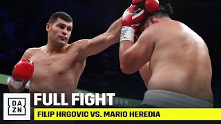 FULL FIGHT  Filip Hrgovic vs Mario Heredia [upl. by Beauchamp414]