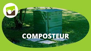 Composteur en plastique recyclé 400 L ou 600 L  montage simple robuste et de fabrication française [upl. by Nylanna334]