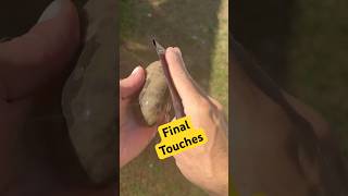 Hand Polishing a Petoskey Stone [upl. by Enedan617]