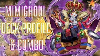 YUGIOH TCG EXCLUSIVE MimiGhoul Deck Profile  1 Card Combo SUPER SPICY amp FUN [upl. by Cacie]