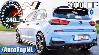 300HP Hyundai i30 N Stage 1  100200KMH amp Exhaust SOUND by AutoTopNL [upl. by Burton]