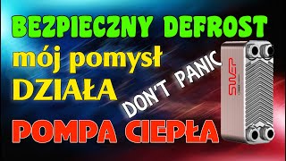 Zabezpieczenie przed defrostem pompa ciepła wymiennik płytowy swep [upl. by Eesyak]