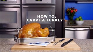 How to Carve a Turkey Step by Step [upl. by Joletta653]