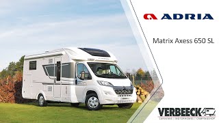 ADRIA Matrix Axess 650 SL  22 [upl. by Sherborne]