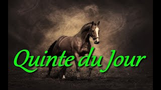 PRONOSTIC PMU QUINTE DU JOUR LUNDI 31 JANVIER 2022 [upl. by Hutner343]