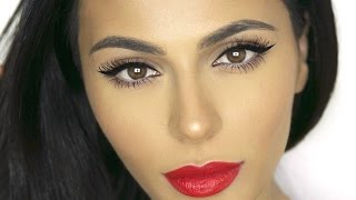 How To Winged Eyeliner for Deep Set Eyes  Eye Makeup Tutorial  Teni Panosian [upl. by Gean]