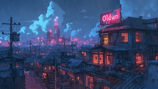 Lofi hip hop beats Retro Japanese Town 🌆 1980s and 90s nostalgia Ambience ✨ Lofi Rain Playlist [upl. by Benito]