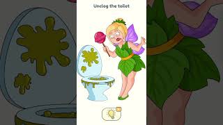 Dop 2 level 375 dop 2 level 375 Unclog the toilet  Very hard level please support me dop shorts [upl. by Mohamed]