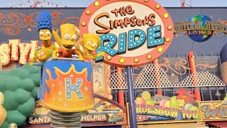 The Simpsons Ride at Universal Studios Orlando [upl. by Einohtna246]