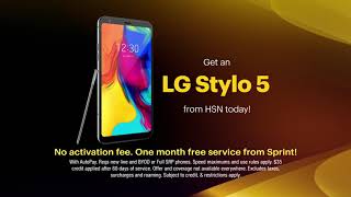 Sprint LG Stylo 5  HSN [upl. by Perni671]