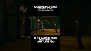 Is the garbage truck that mirage transforms into transformers movie autobots [upl. by Anrehs366]