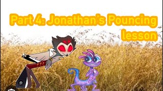 The Lizard King part 4 Jonathan’s pouncing lesson [upl. by Netsrijk]