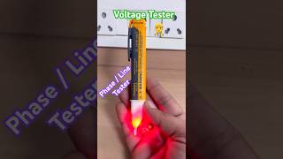 Voltage tester  Phase  line Tester  electrican tool  crazy tool voltage tester phase fluke [upl. by Aysahc]