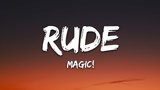 MAGIC  Rude Lyrics [upl. by Kristien]