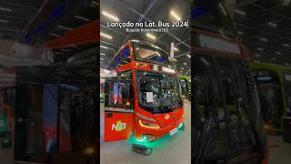 Lançamento do novo ônibus Busscar Panorâmico DD bus brasil [upl. by Hendrix14]