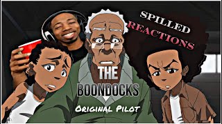 NEW Boondocks Pilot REACTION SPiLLed REACTIONS [upl. by Gnilrad]