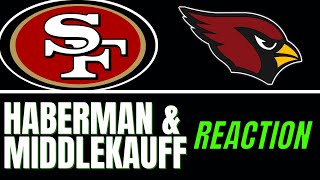 49ers vs Cardinals Reaction Brock Purdy Takes Huge Hit NFC Race vs Dallas  More [upl. by Drhcir]