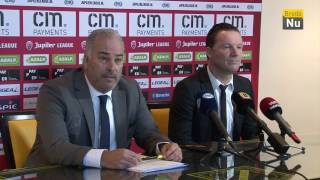 Breda in Beeld Presentatie nieuwe trainer NAC breda [upl. by Krusche]