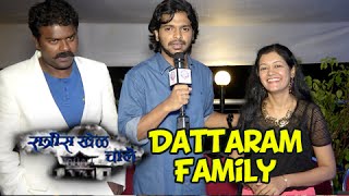 Dattaram amp Sarita Get Candid  Ratris Khel Chale  100 Episodes Celebration  Zee Marathi Serial [upl. by Wini]