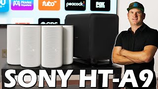 Sony HTA9  71 Channel High Performance Home Theater System  SASW5 Sub [upl. by Seem]