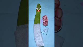 Lablab bean Has Baby 🐥 fruit surgery shorts fruitsurgery Fruitfix54 [upl. by Ecreip]