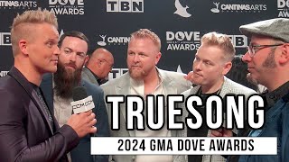 TrueSong  2024 GMA Dove Awards red carpet [upl. by Cheri]