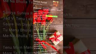 Suniyan Suniyan Song by Juss and MixSingh shorts short love lyrics music viralvideo [upl. by Nahgeem]