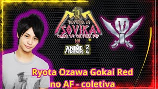 Ryota Ozawa Gokai Red  Coletiva do AF [upl. by Bobinette]