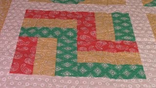 Block 3 Beginners Sampler Quilt 2017  The Sewing Room Channel [upl. by Sackville]