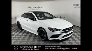 2023 MercedesBenz CLA CLA 250 Duluth Lawrenceville Cumming Johns Creek Atlanta GA [upl. by Carolynne182]