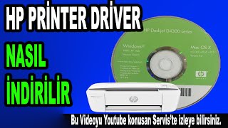 Hp printer Sürücüsü indirme Hp Yazici Driver nasıl indirilir [upl. by Lindeberg966]