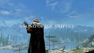 Skyrim Roleplay Khajiit Bard  A SONG OF ICE AND FUR Teaser [upl. by Gnehc]