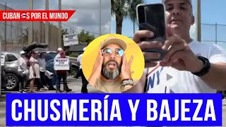 Chusmería y bajeza Otaola denuncia agresión de los voluntarios partidarios del candidato Manny Cid [upl. by Hannie]