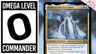 Omega Level Commander  Hylda of the Icy Crown  Incredibly Powerful  Deck Tech  EDH  MTG [upl. by Anenahs]