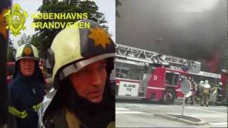 Københavns Brandvæsen  Indsatsleder Brand [upl. by Eikceb]